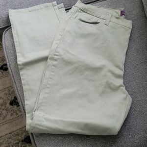 Like new sage color jeans